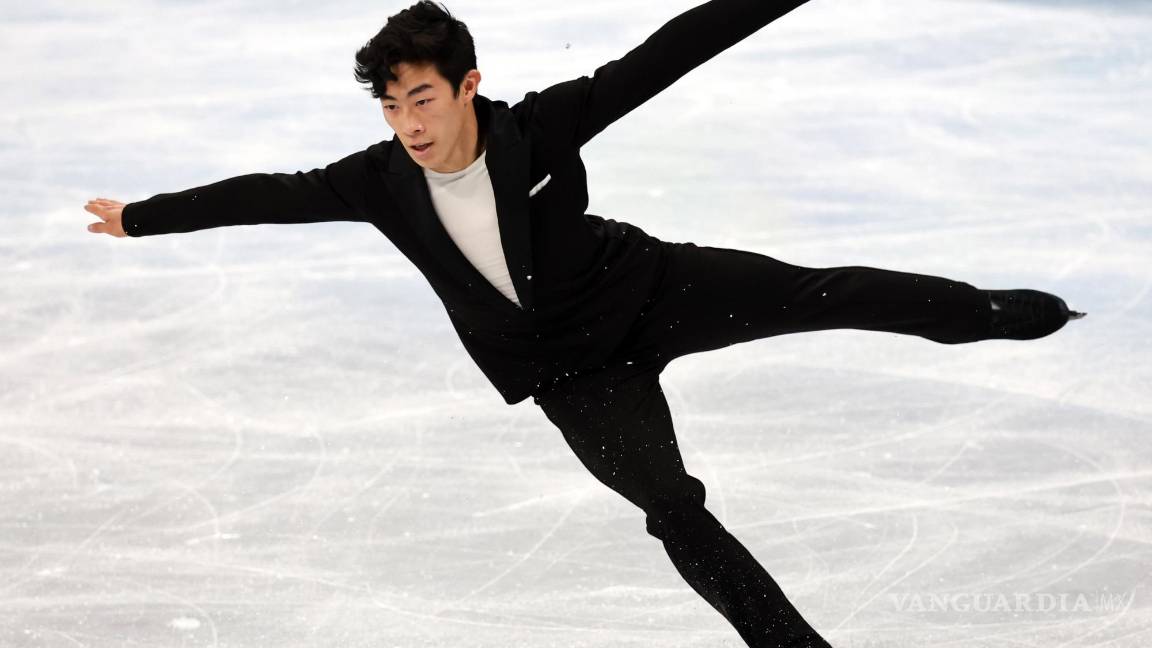 $!Nathan Chen de EU batió el récord mundial de puntuación en el programa corto de patinaje artístico en Pekín 2022. EFE/EPA/Fazry Ismail