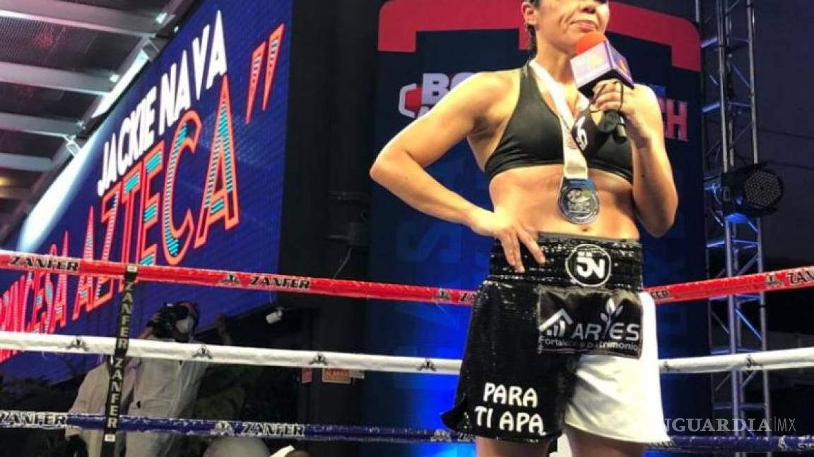 El regreso triunfal de Jackie Nava al boxeo luego de 13 meses de ausencia