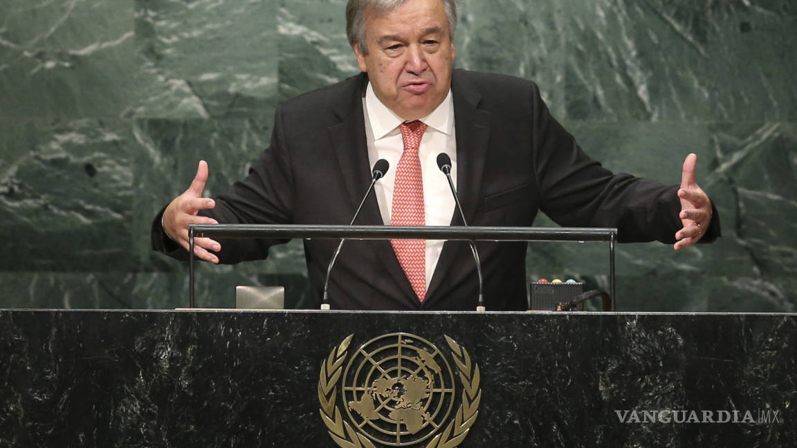 Guterres toma el mando de la ONU exhortando a los líderes a lograr la paz