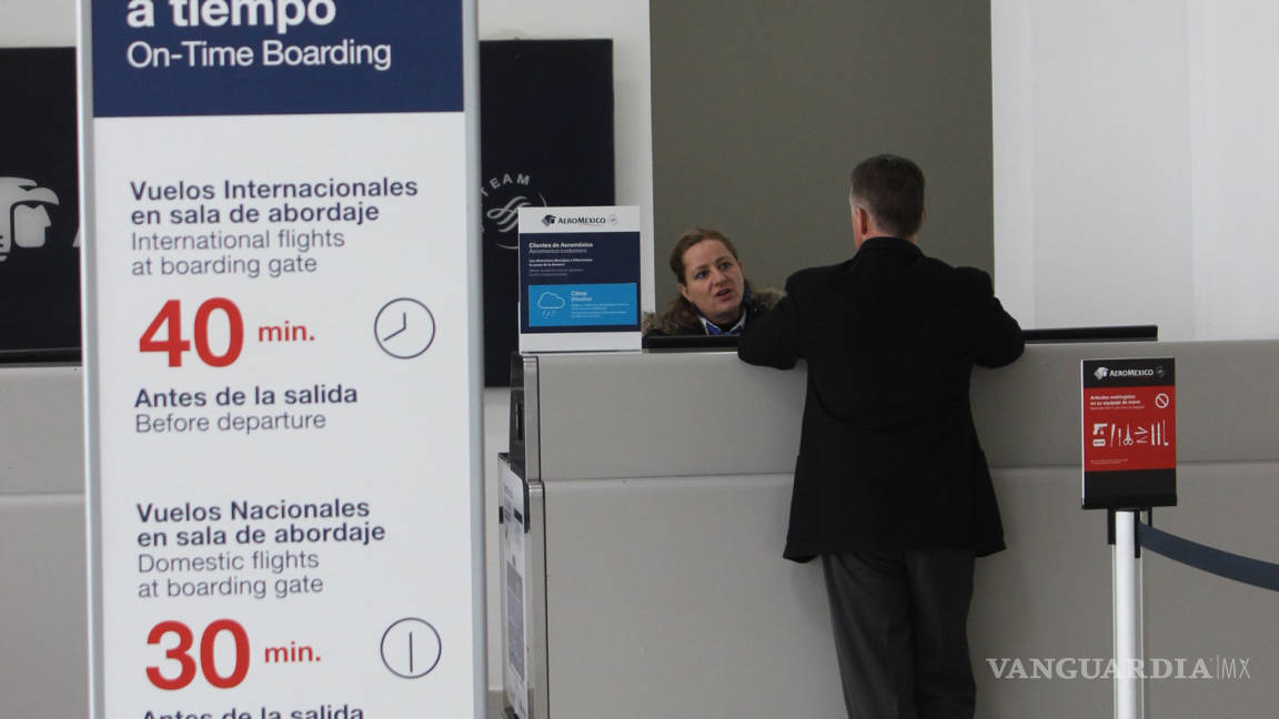 Cancela Aeroméxico séptimo vuelo del año en aeropuerto Plan de Guadalupe