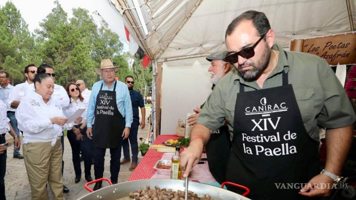 Consolida Festival de la Paella a Saltillo como un polo de turismo cultural y gastronómico