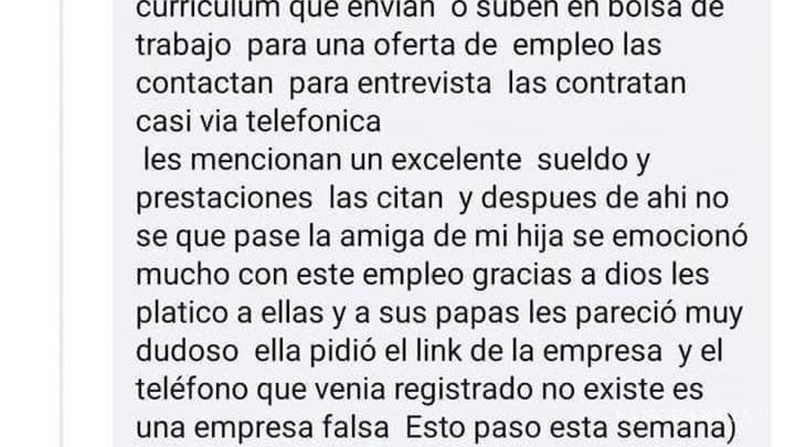 $!Advierten de nuevo modus operandi en desapariciones a través de ofertas de trabajo