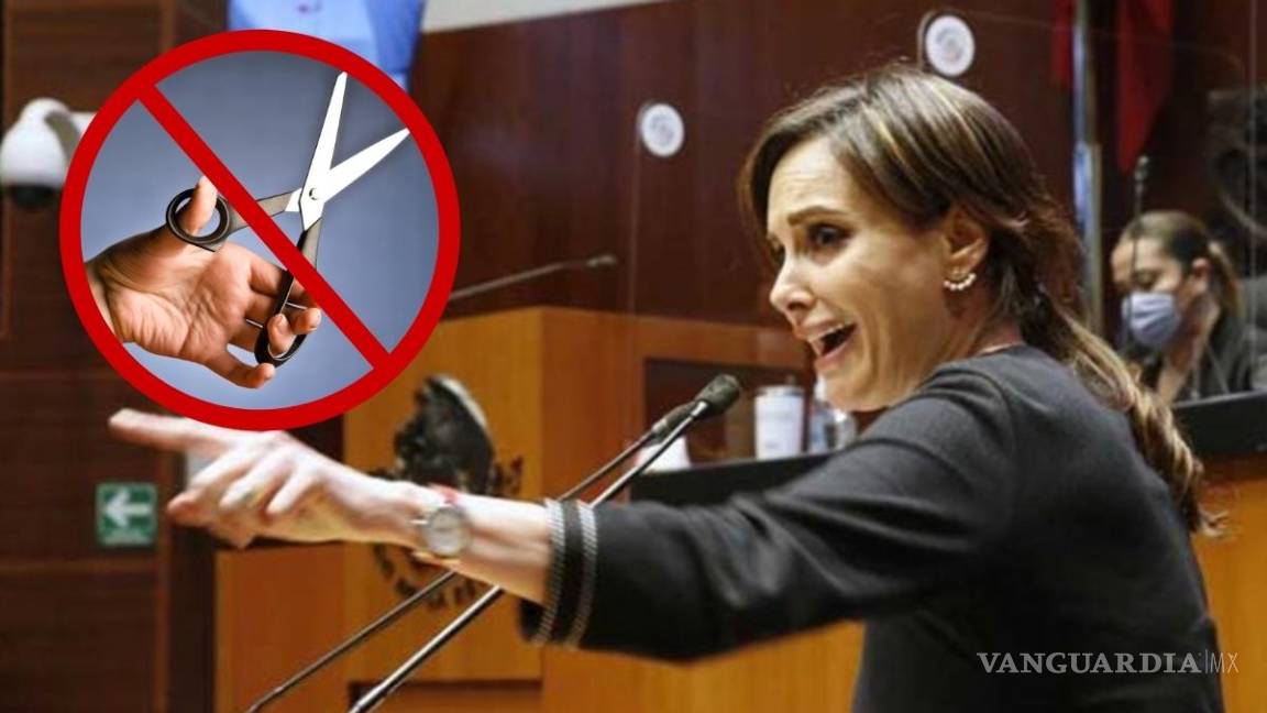 Demanda Lilly Téllez a dos senadoras de Morena por agredirla con tijeras (VIDEO)