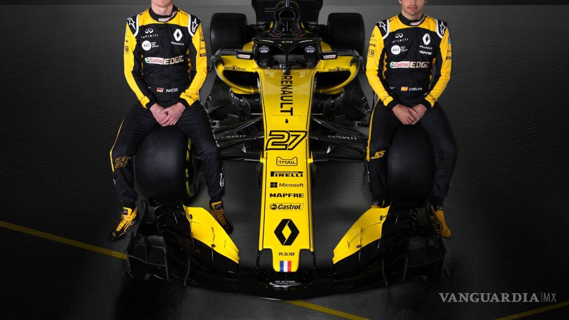 $!R.S. 18, coche con el que Renault busca el campeonato F1 2018