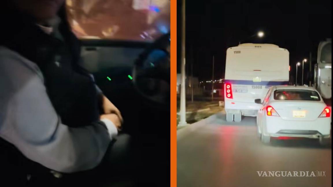 ‘Andas bien pedote’: Exhiben a conductor de Settepi por manejar alcoholizado en Saltillo (VIDEO)