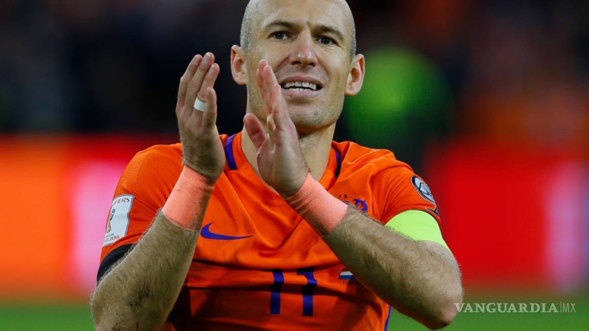 Arjen Robben deja a la selección holandesa