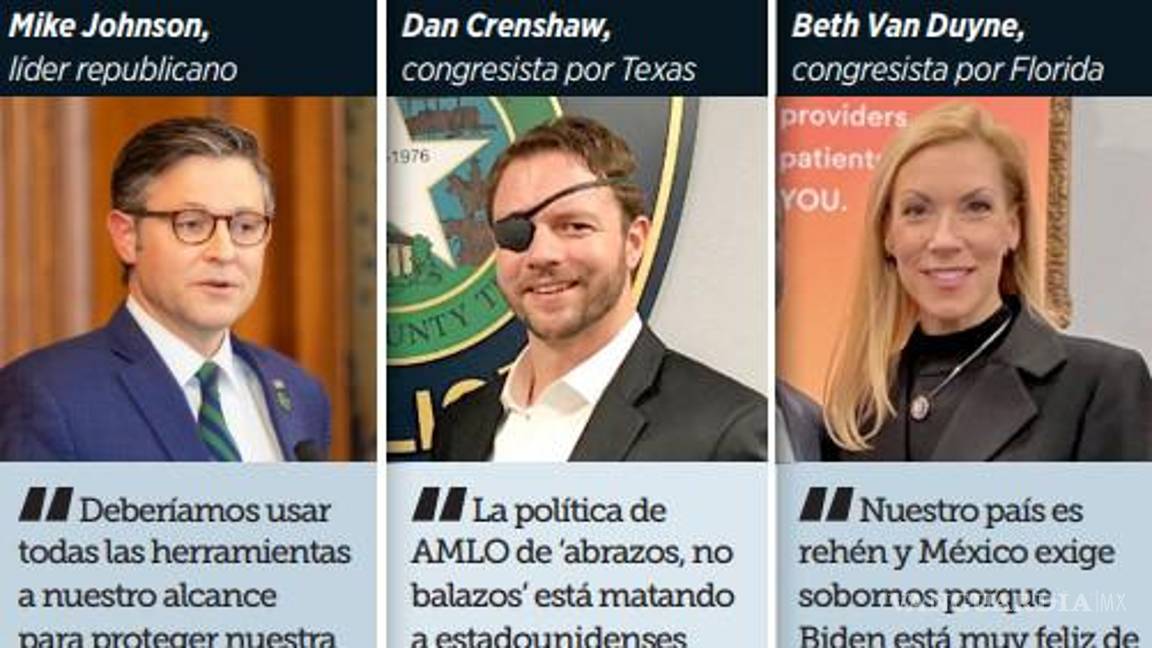 $!Critican en EU trato de AMLO a cárteles