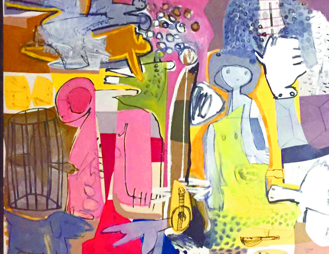 $!Galería Arte Itinerante: Artistas ‘toman la batuta’