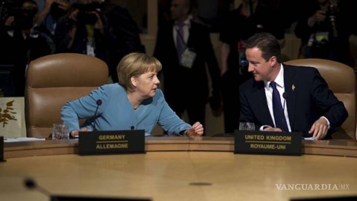 Cameron planea ver con Merkel el partido de fútbol