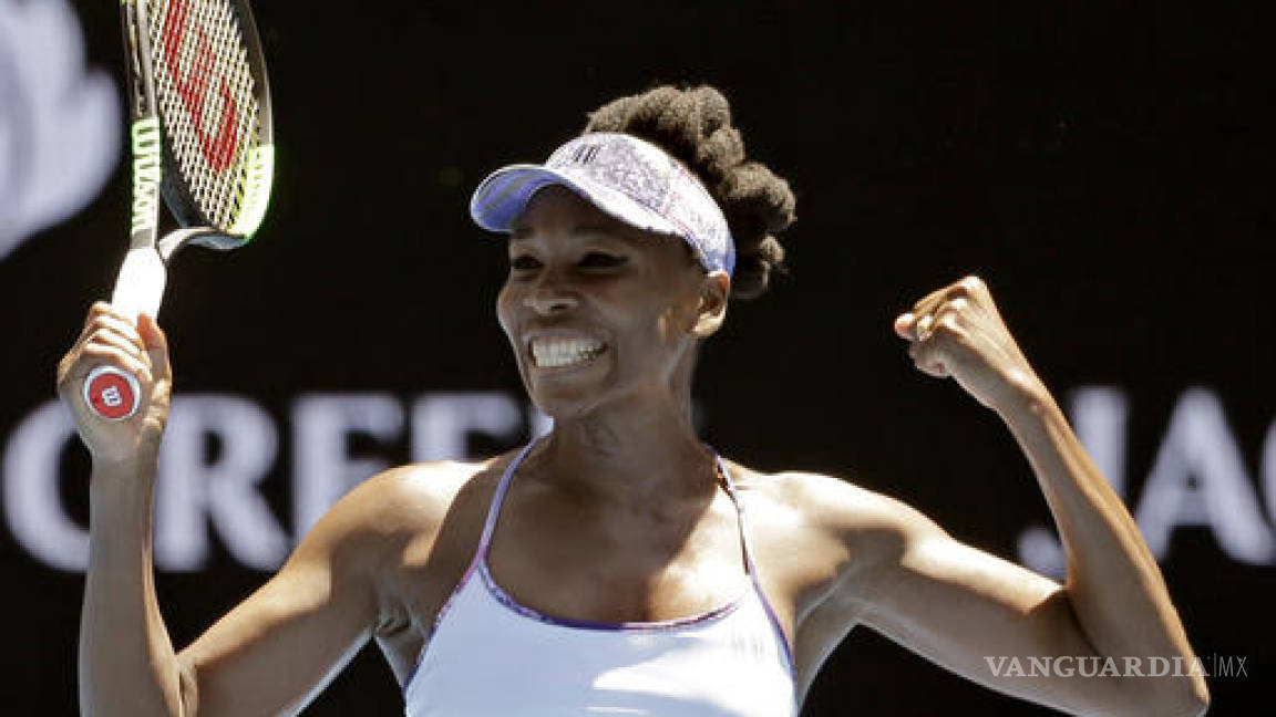 Se impone la experiencia y Venus Williams alcanza la semifinal en Australia