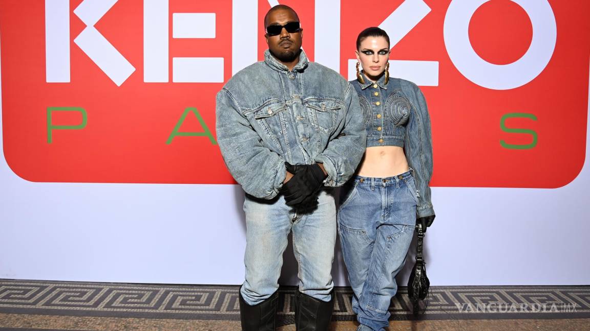 Kanye West y Julia Fox debutan en la alfombra roja