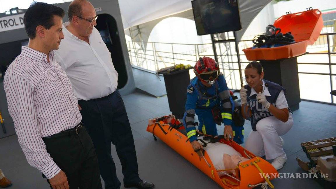 $!Inaugura Peña Nieto cuartel militar en Piedras Negras, Coahuila