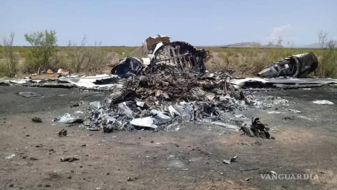 Entregan a familiares restos de tres víctimas de accidente aéreo en Coahuila