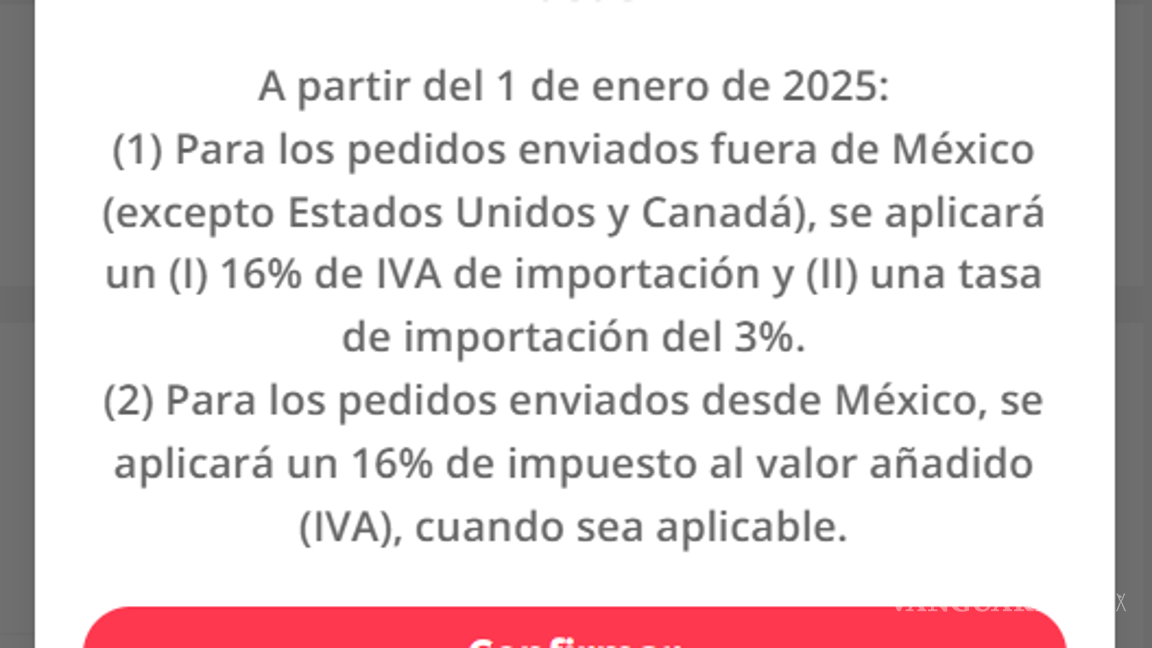 $!Shein responde inquietudes sobre el pago de impuestos en México: ‘El precio base sigue siendo el mismo’
