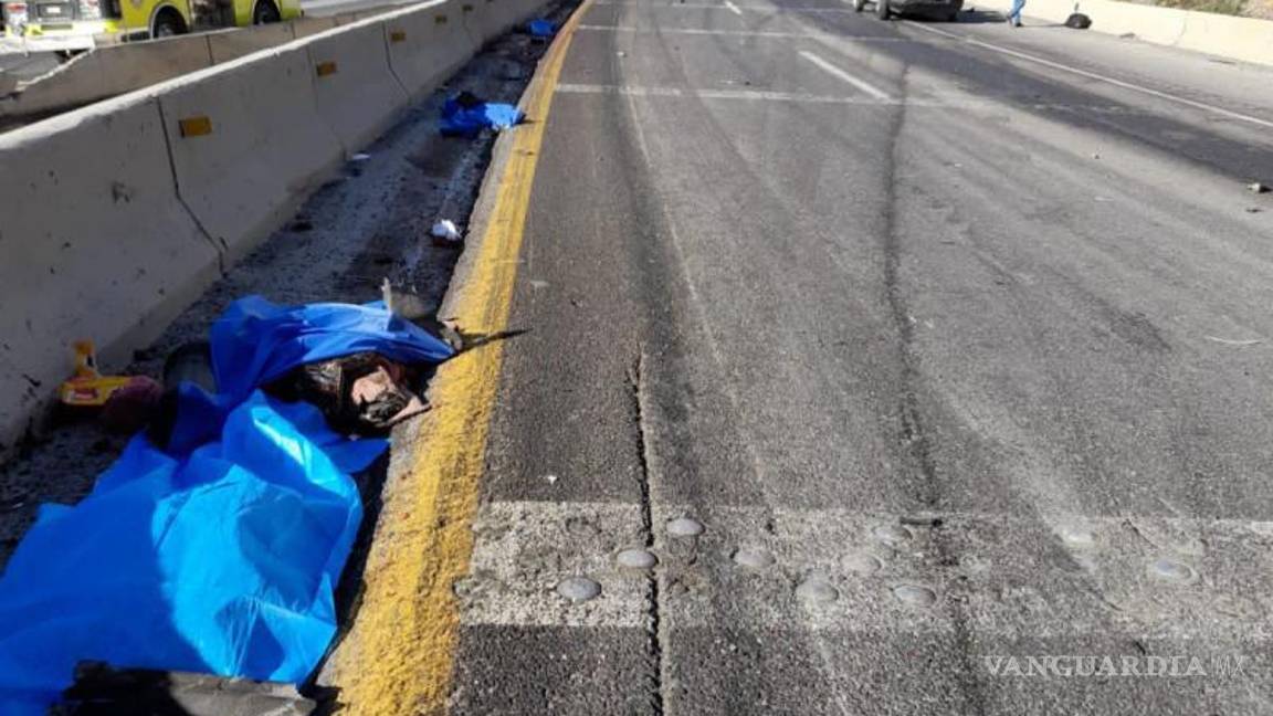 $!¿Y dónde está el chofer?... buscan en Nuevo León a conductor de tráiler que causó accidente en Los Chorros