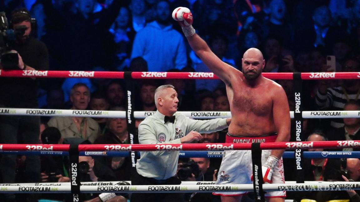 Noquea Tyson Fury a Dillian Whyte; anuncia su retiro del boxeo