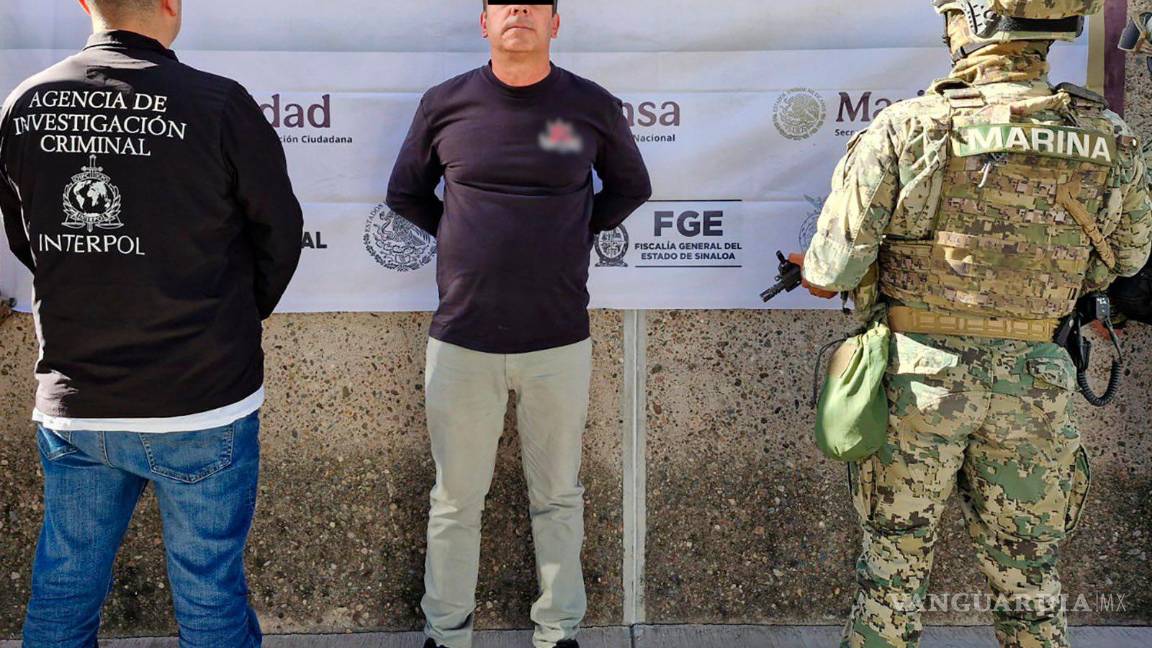 Detienen en Culiacán a presunto integrante del Cártel de Sinaloa, con fines de extradición a Estados Unidos