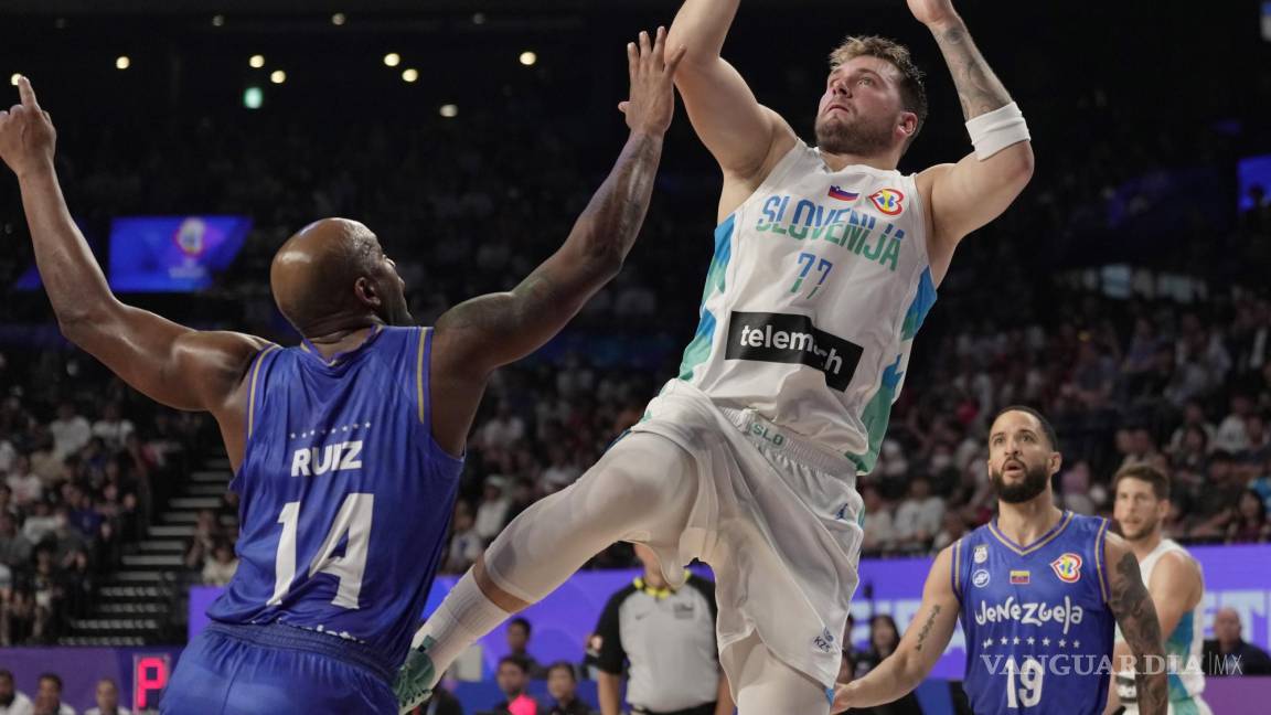 Mundial FIBA 2023: Luka Doncic, el ‘crack’ que tiene invicta a Eslovenia en la Copa del Mundo