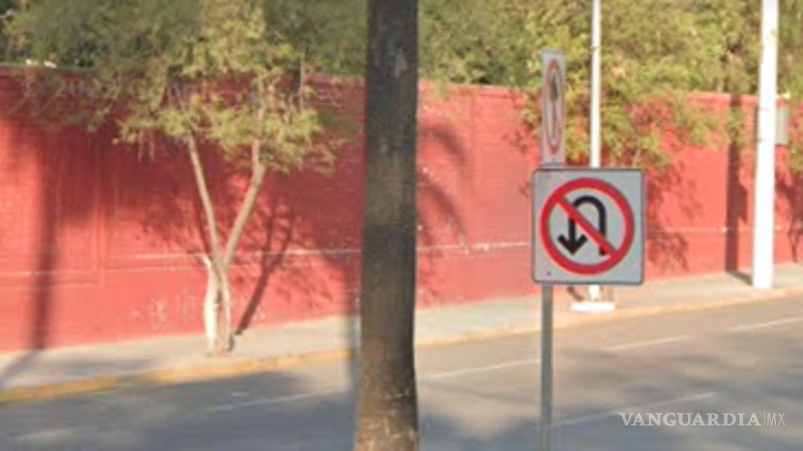 $!En el lugar se encuentra el señalamiento prohibiendo la vuelta para retornarse.