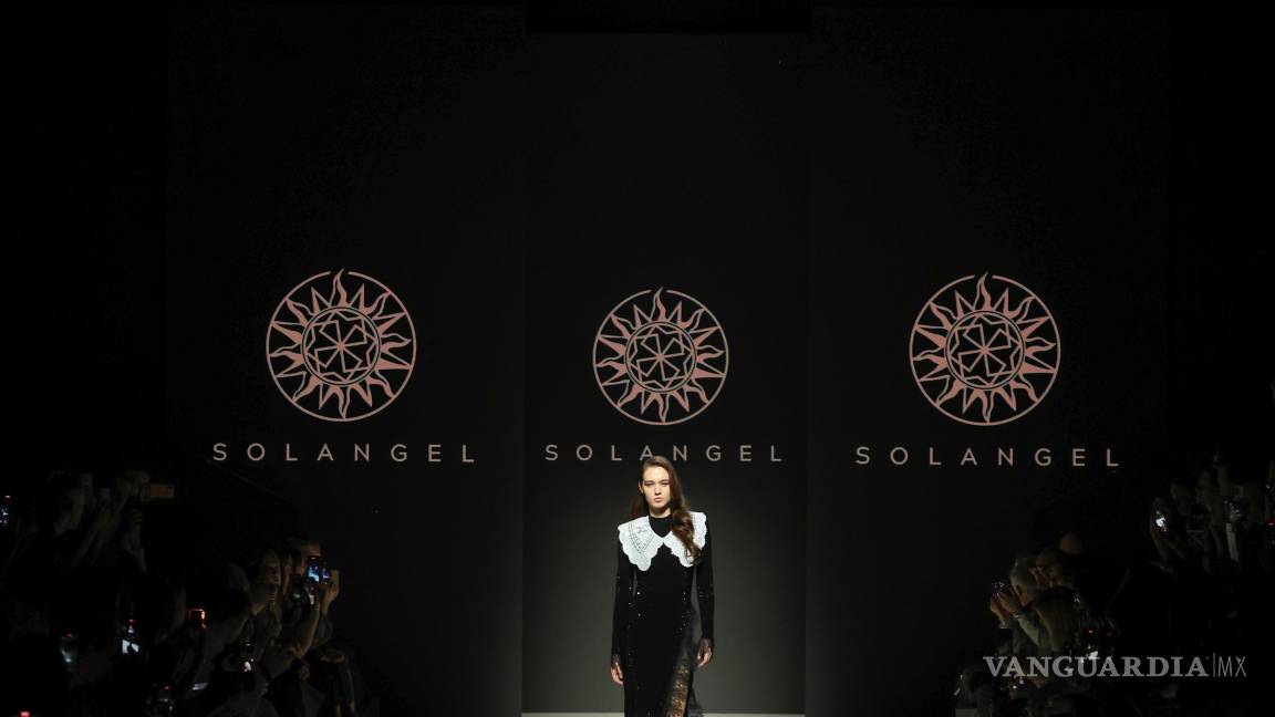 $!Solangel en la Semana de la Moda de Moscú.