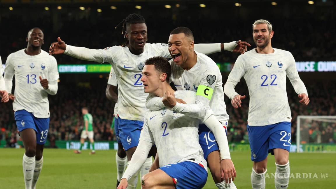 En un reñido partido, Francia vence por la mínima a Irlanda
