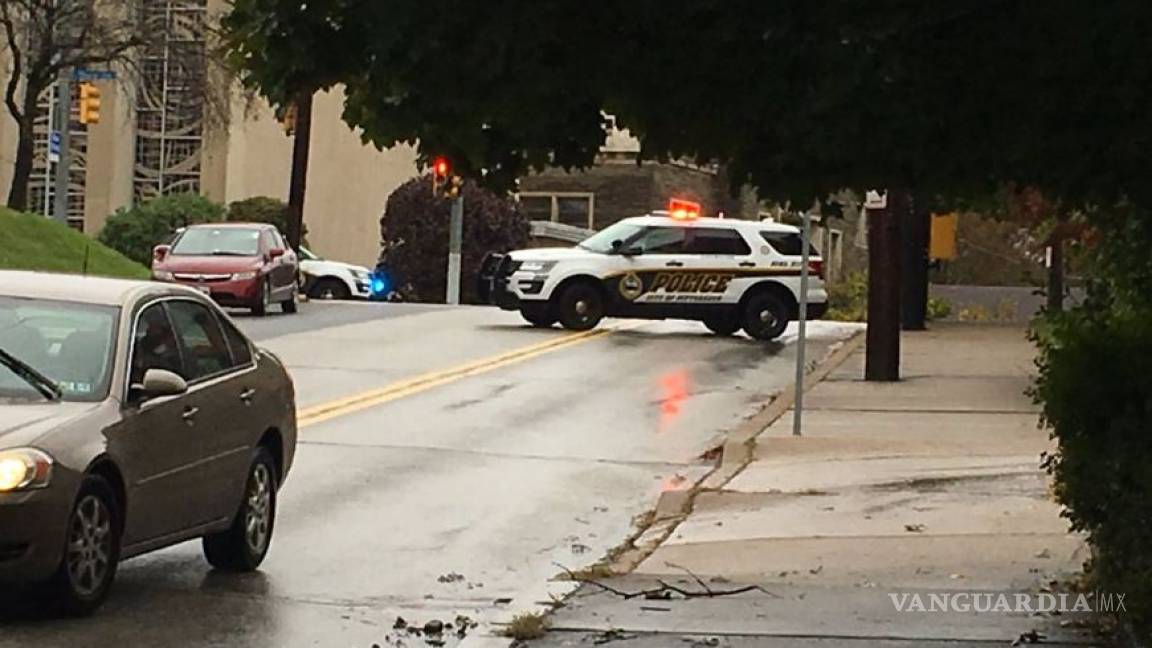 Reportan tiroteo en sinagoga de Pittsburgh; al menos ocho muertos