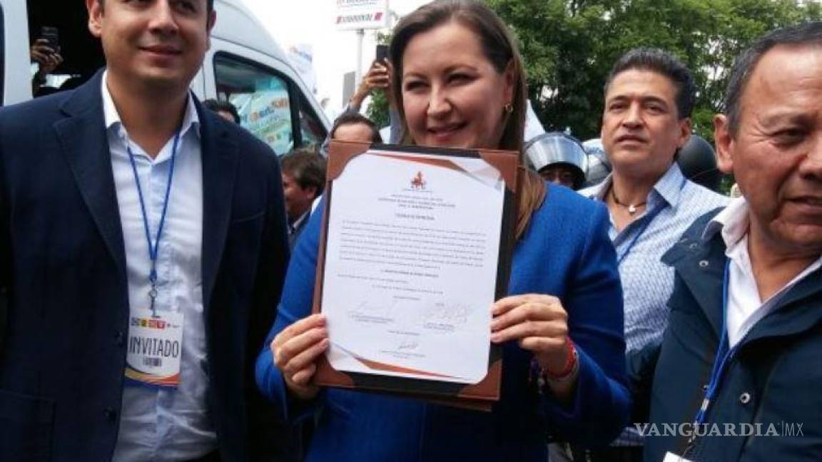Martha Erika Alonso es la nueva gobernadora de Puebla