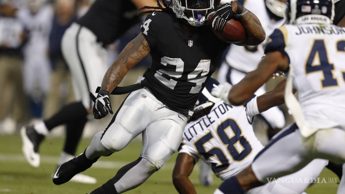 $!Marshawn Lynch está en la lista de reservas y no jugará con los Raiders