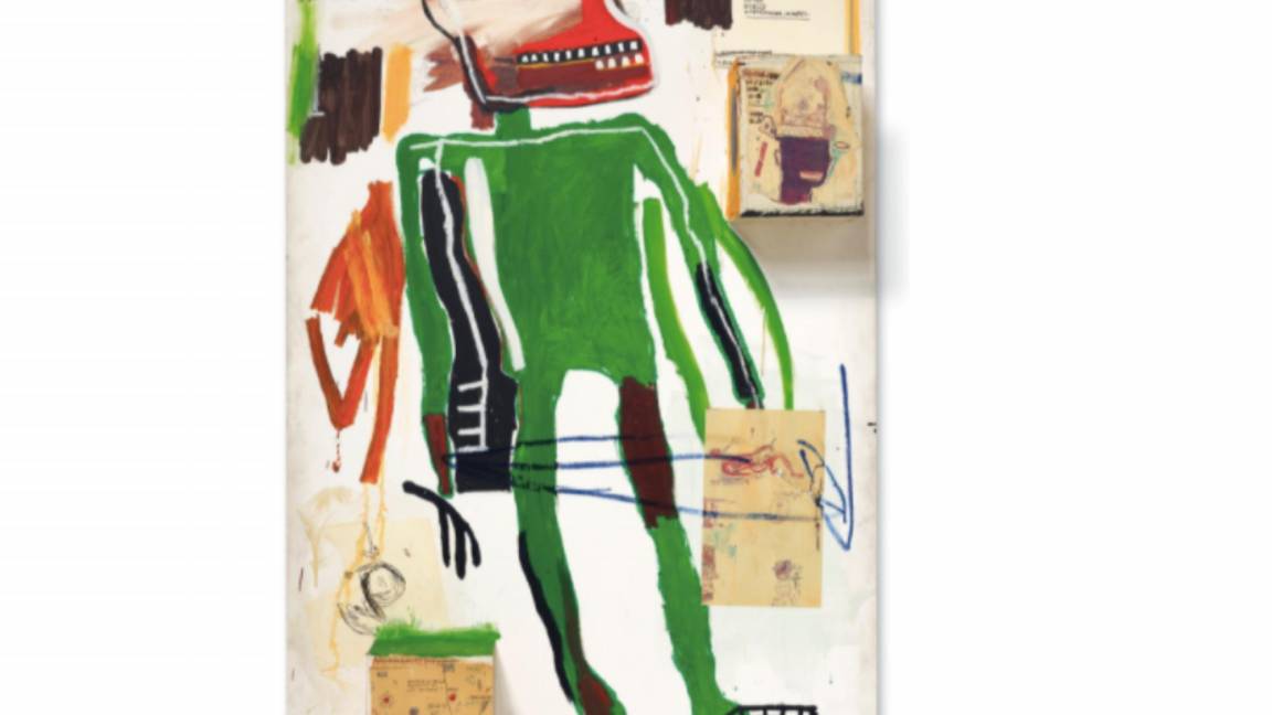 Subastan Christie’s una obra de Basquiat inspirada en Leonardo da Vinci