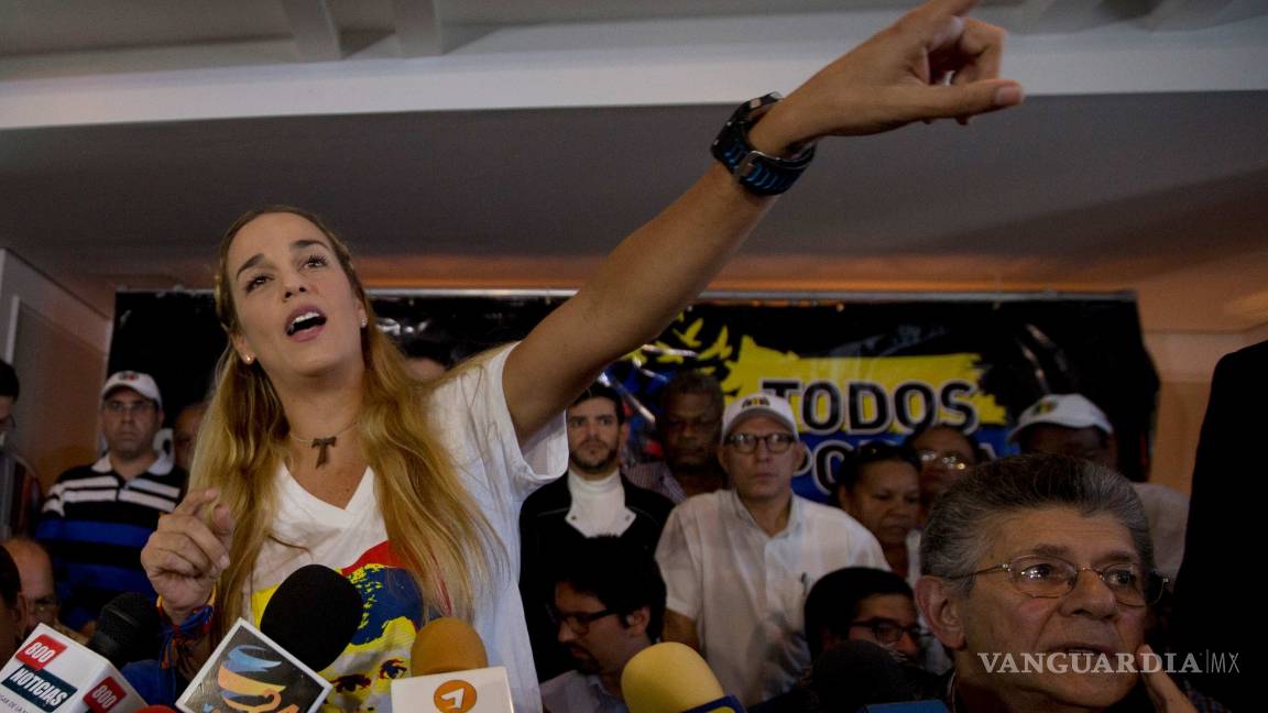 $!Esposa de Leopoldo López rechaza la protección ofrecida por el Gobierno venezolano