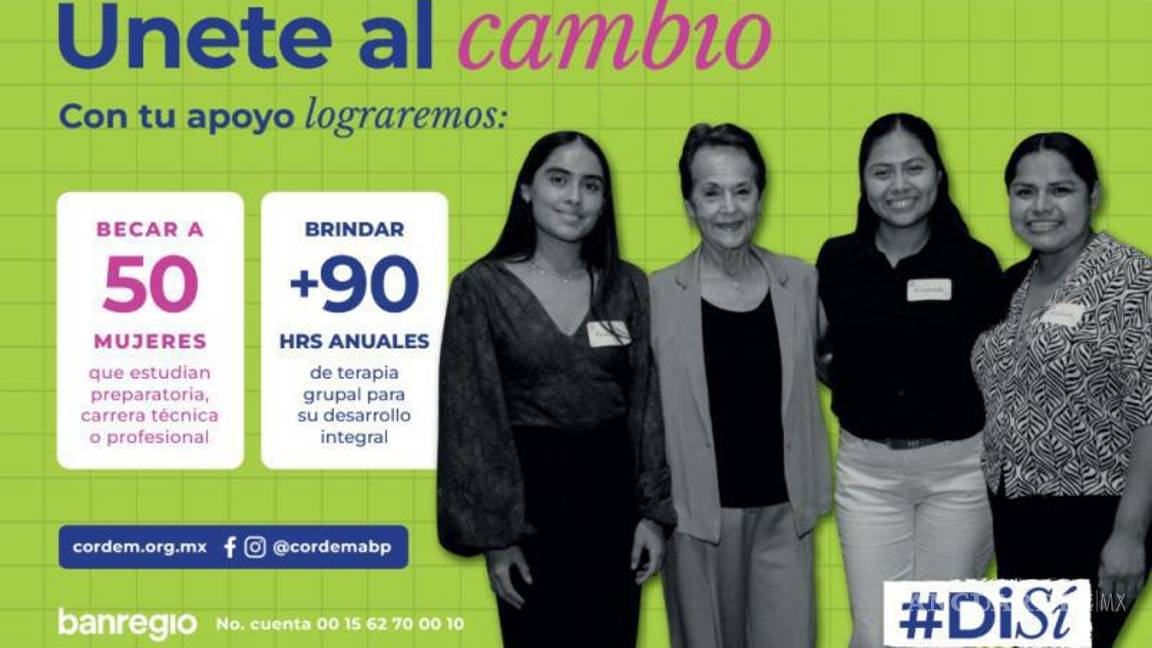 $!En 2024, la recaudación superó los 181 mil pesos y permitió apoyar a más de 50 beneficiarias.