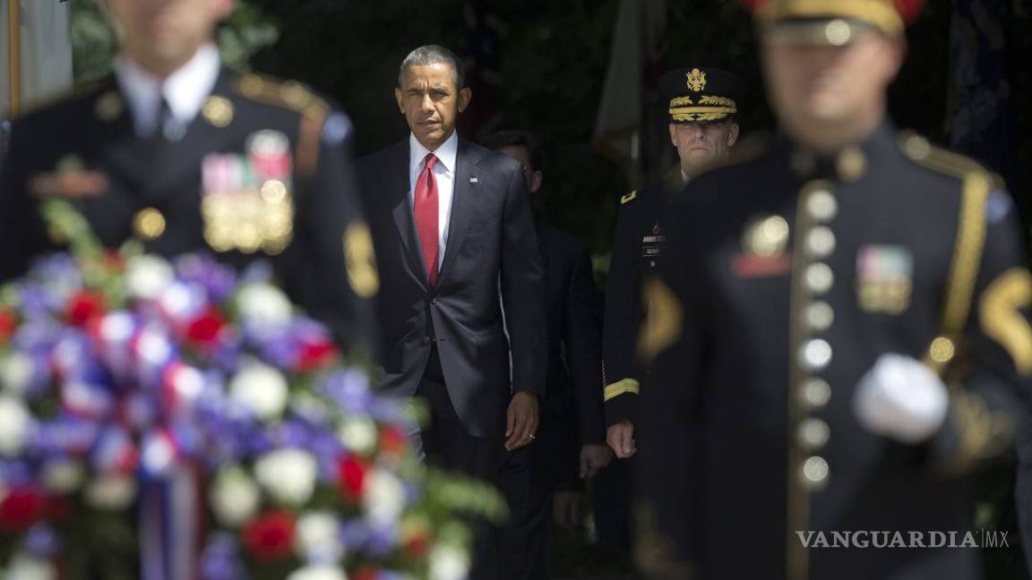 Obama preside actos del Día de los Caídos
