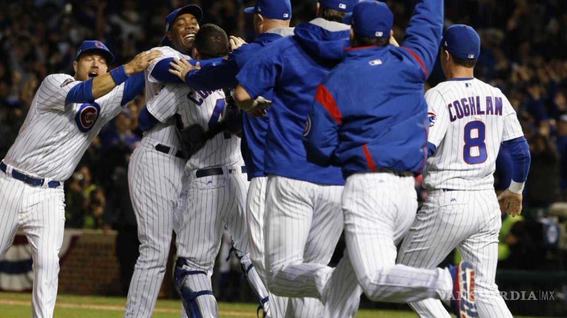 $!¡Acabaron con la maldición, los Cachorros avanzan a la Serie Mundial!