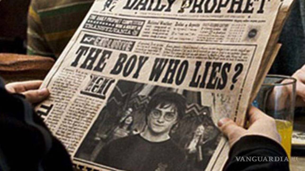 Buscan hacer periódico como el de Harry Potter