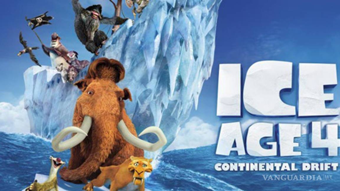 "Ice Age 4" llega a EU para refrescar la cartelera