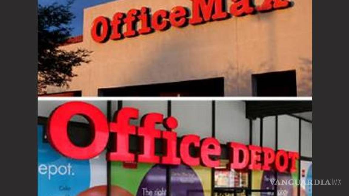 Anuncian fusión Office Depot-Office Max