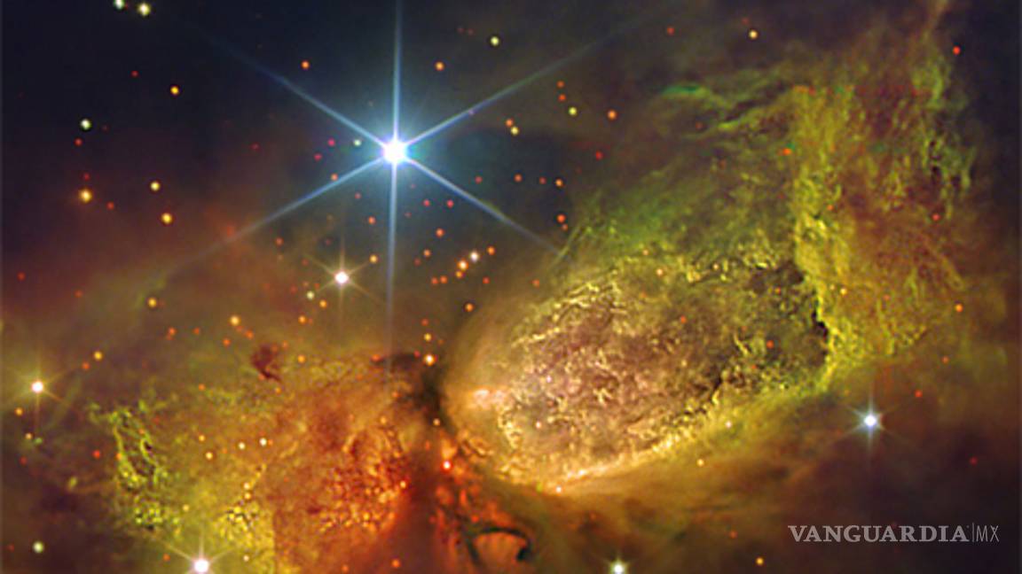 Captan nebulosa en la que "nacen" cientos de estrellas