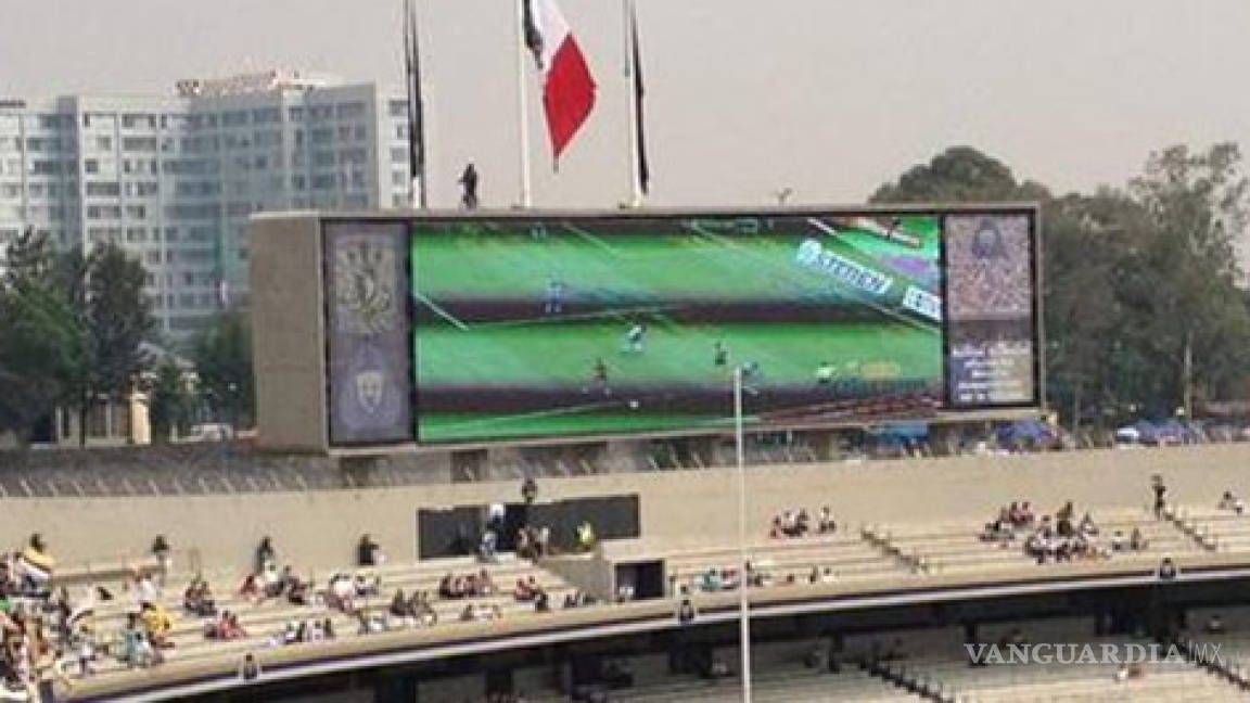 Pumas estrena pantalla en el Olímpico