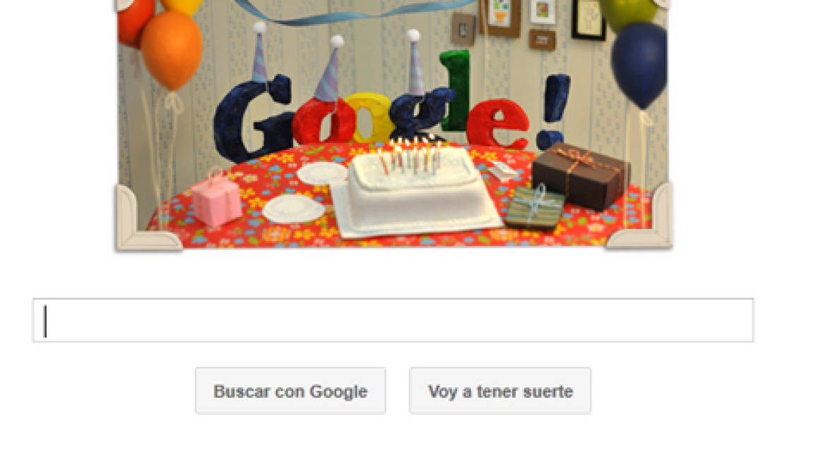 Google festeja &quot;feliz no cumpleaños&quot; número 13