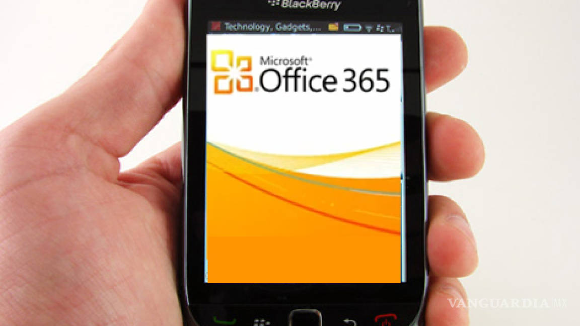 RIM lanza BlackBerry Business Cloud Services para Microsoft Office 365