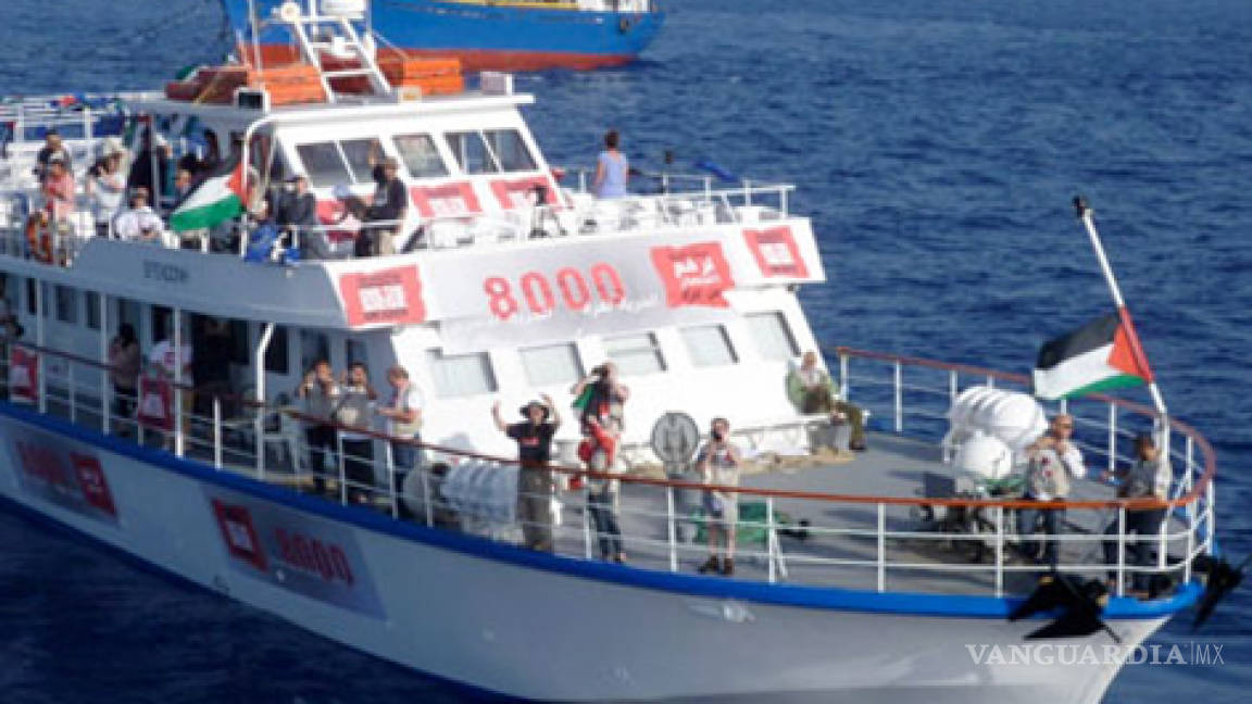 Zarpa 'Flotilla de la Libertad' con ayuda humanitaria hacia Gaza