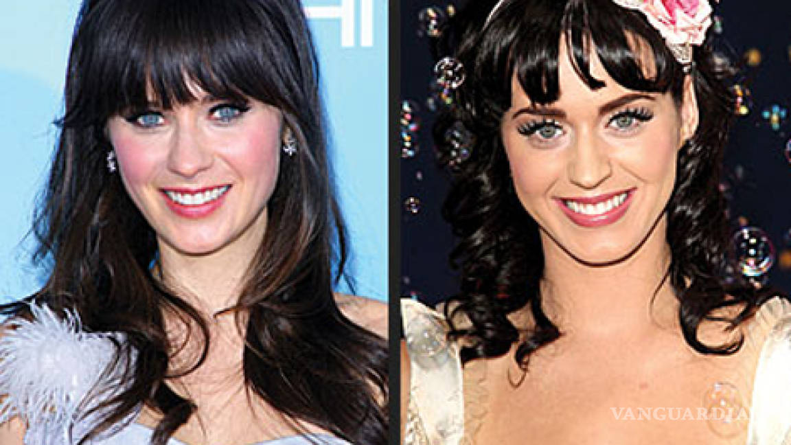 Katy Perry y Zooey Deschanel son dos gotas de agua