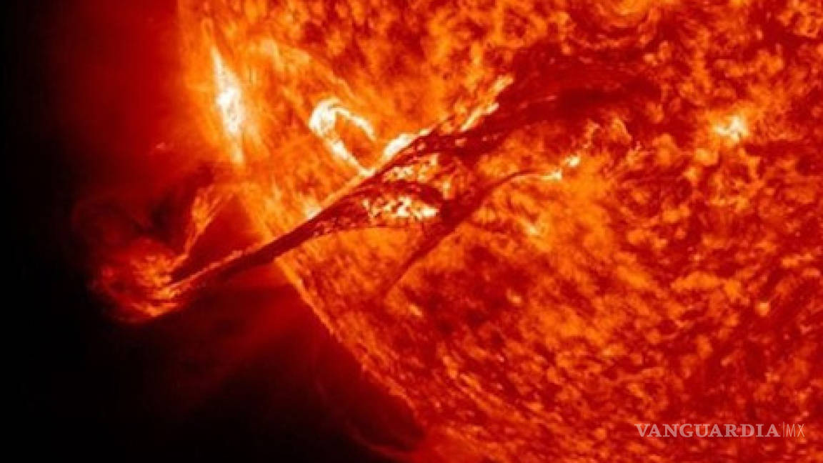 NASA capta la intensia furia del Sol en video