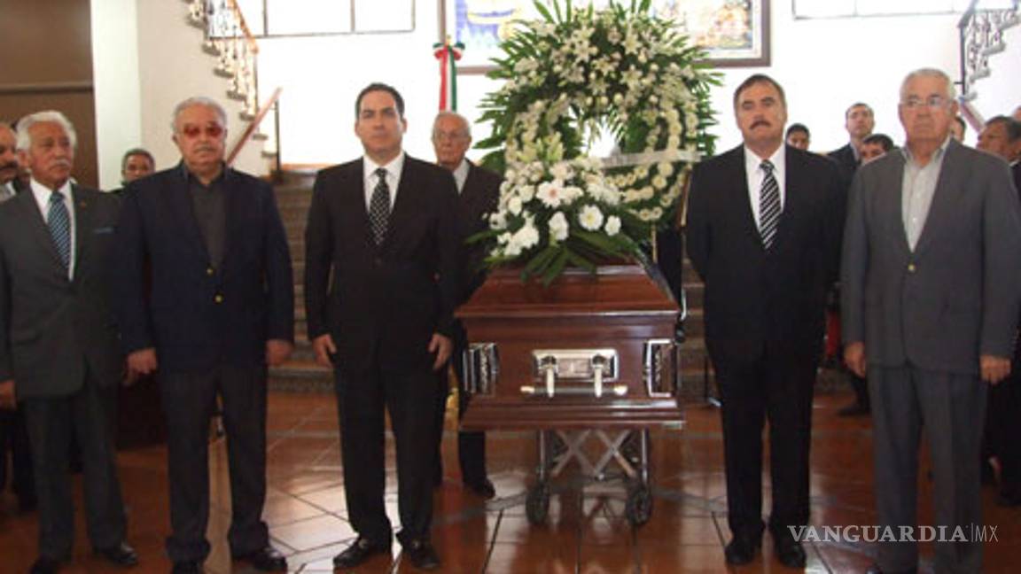 Rinden homenaje luctuoso a ex alcalde de Ramos Arizpe