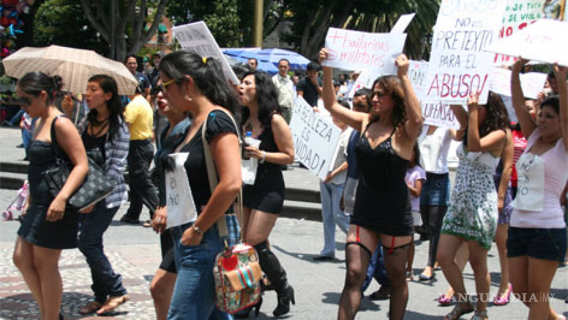 Marcha de las &quot;putas&quot; llega a Monterrey para exigir cese de violencia sexual