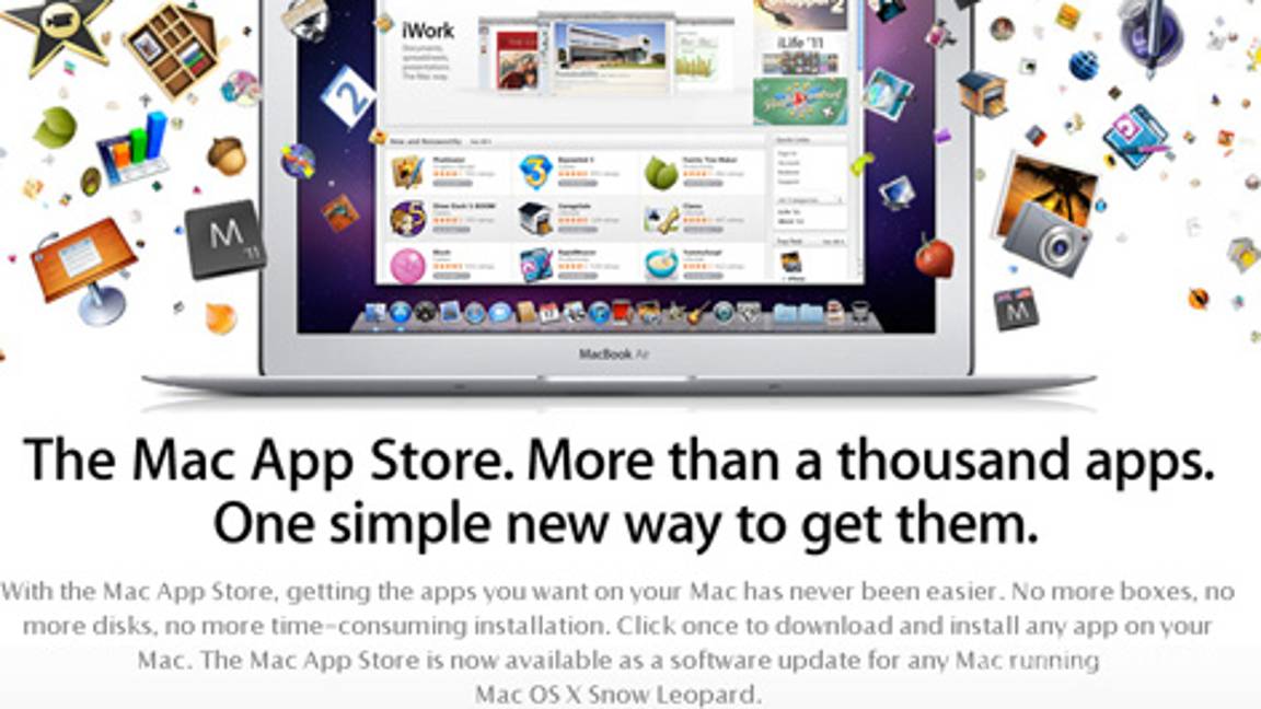 La Mac App Store de Apple abre sus puertas