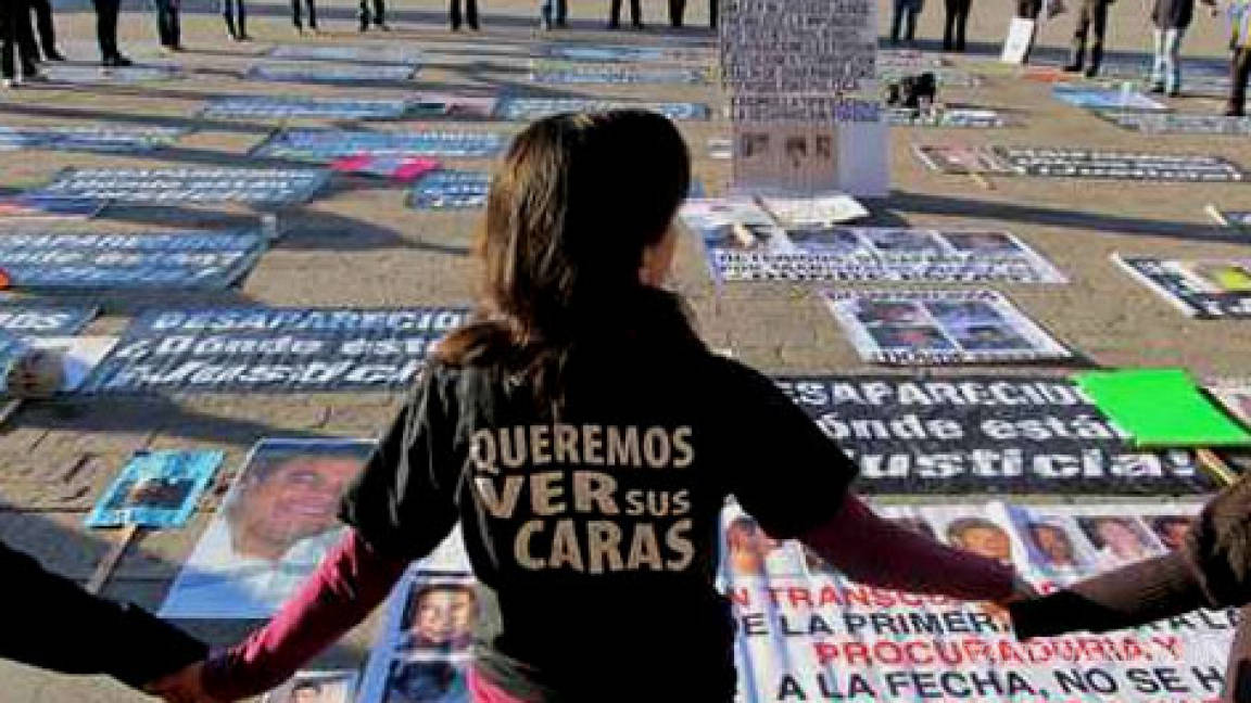 En México, tres mil desaparecidos por inseguridad: AI