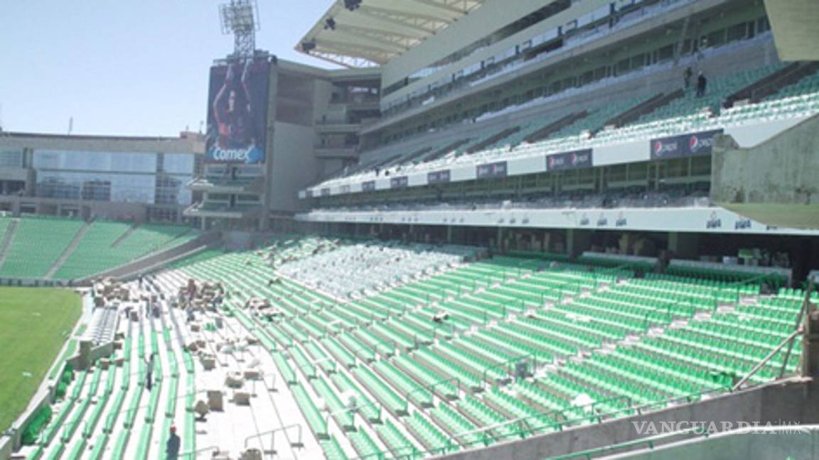 Inician operativo en estadio de Santos