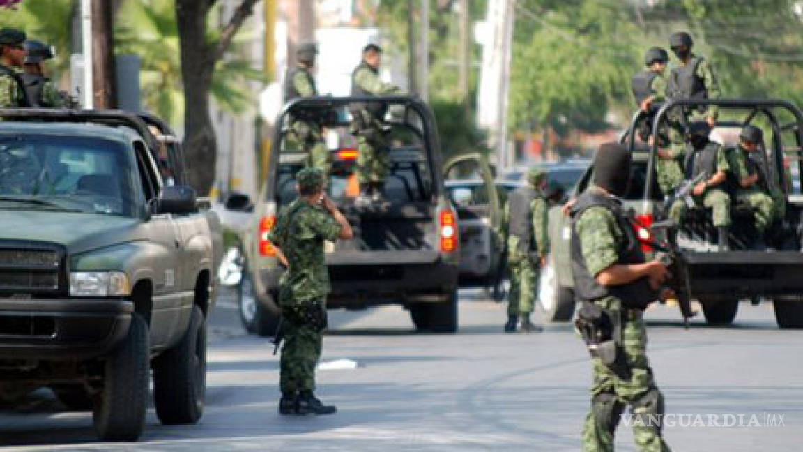 Militares aseguran vivienda en Apodaca, NL