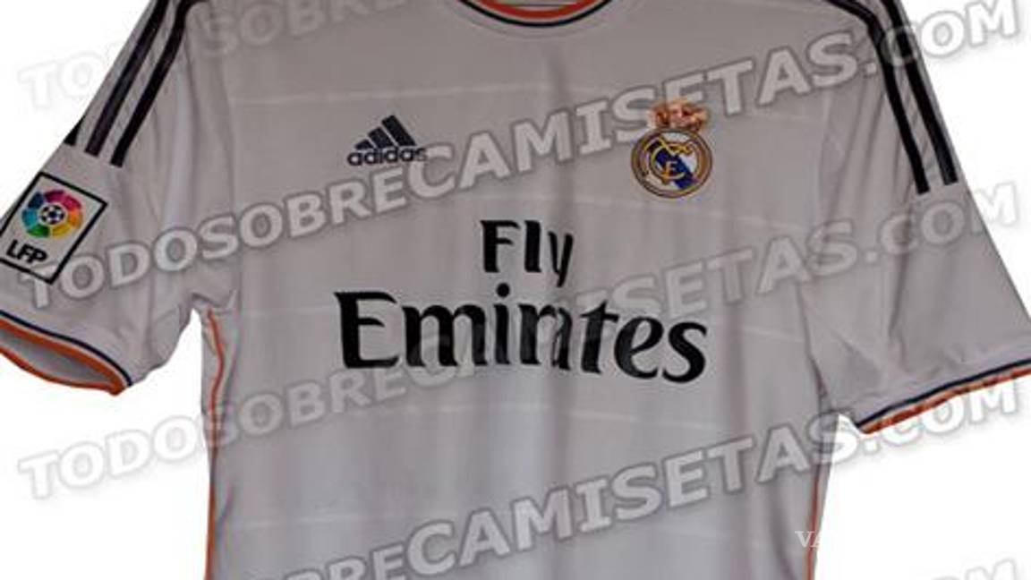 Filtran nueva playera del Real Madrid